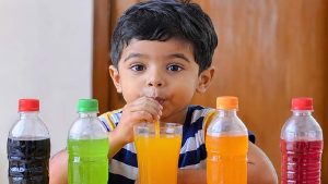 बच्चों में मीठे ड्रिंक्स की आदत