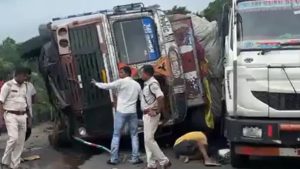 ब्रेक फेल ट्रक