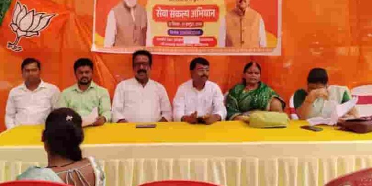 भाजपा के जनता दरबार