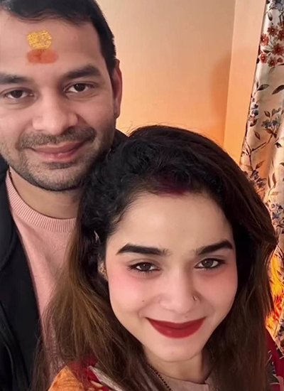 तेज प्रताप का अनुष्का यादव पर पलटवार