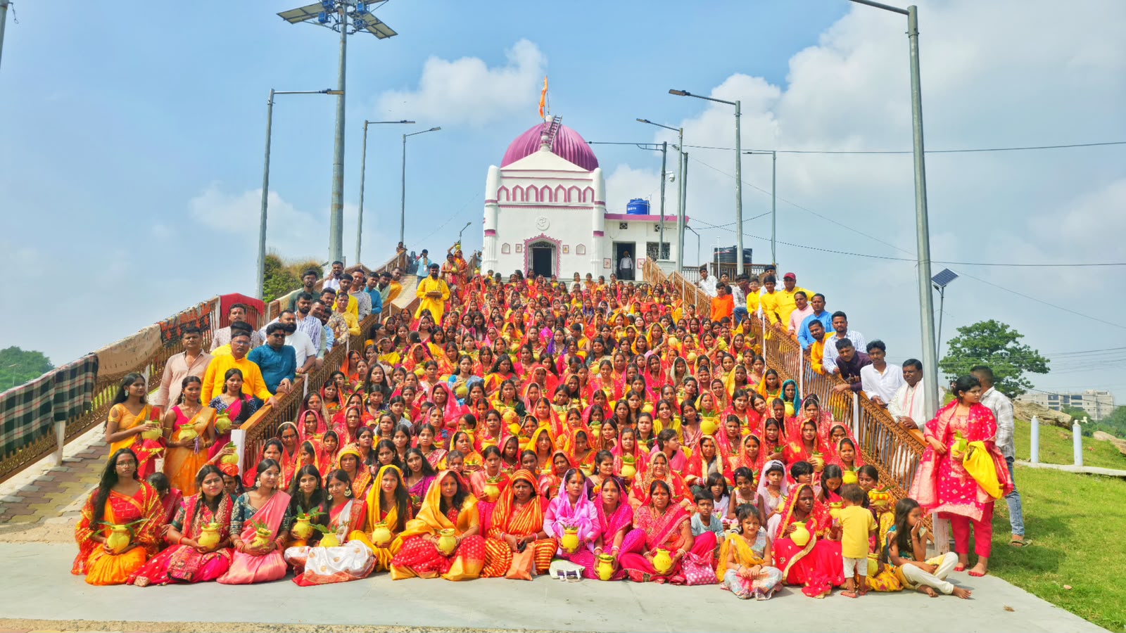 जगन्नाथपुर में भव्य कलश यात्रा