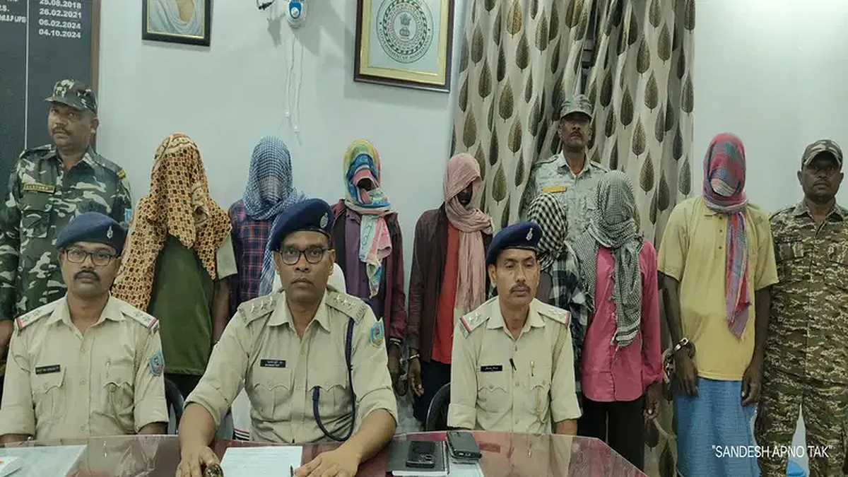 7 आरोपी गिरफ्तार