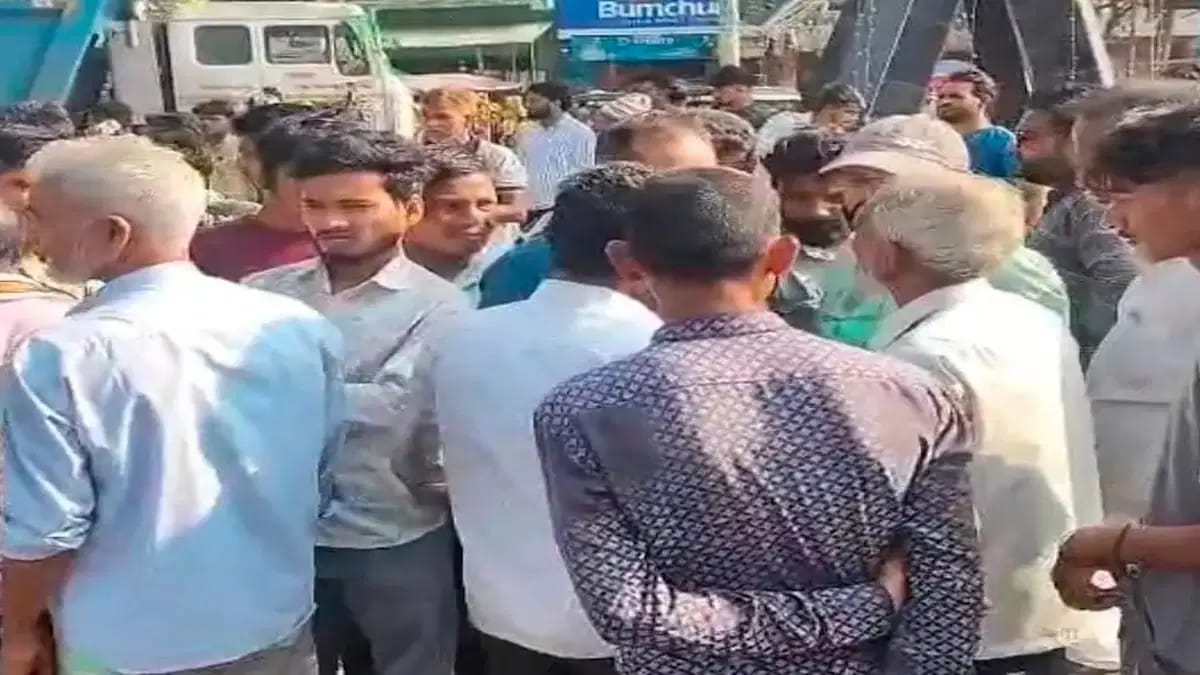 हाइवा की टक्कर से युवक की मौत