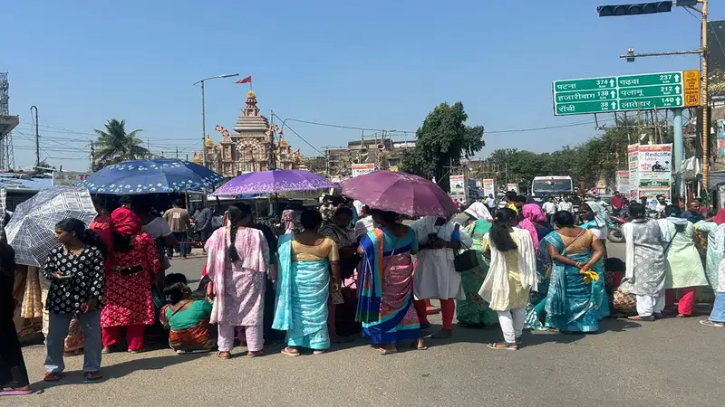 सड़क जाम